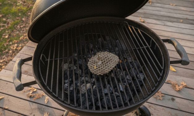 Wasp nest in grill? 5 easy steps to clean it out before your next BBQ